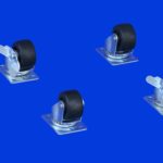 Caster Kit With Brake 2.5 inch