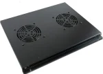 1U 19" Rack Fan Tray 2 Way 4 Way Roof Cooling Unit Server Cabinet Black - Image 5