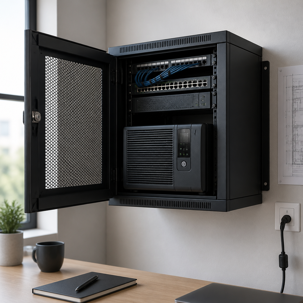 wall mounted server cabinet UPS