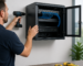 how to install a wall mounted network cabinet UK