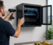 how to install a wall mounted network cabinet UK